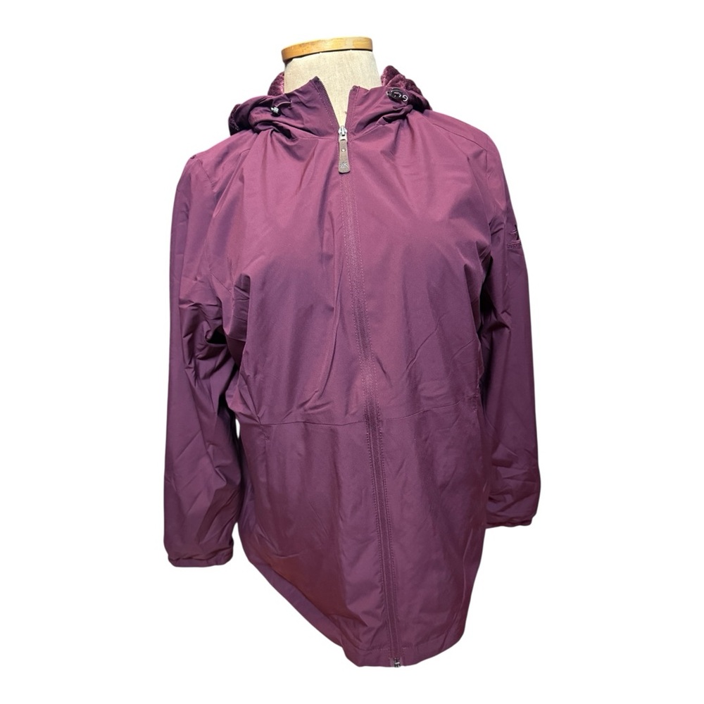 ZEROXPOSUR Lined Windshear Jacket | XXL | Merlot | NWT | MSRP $90